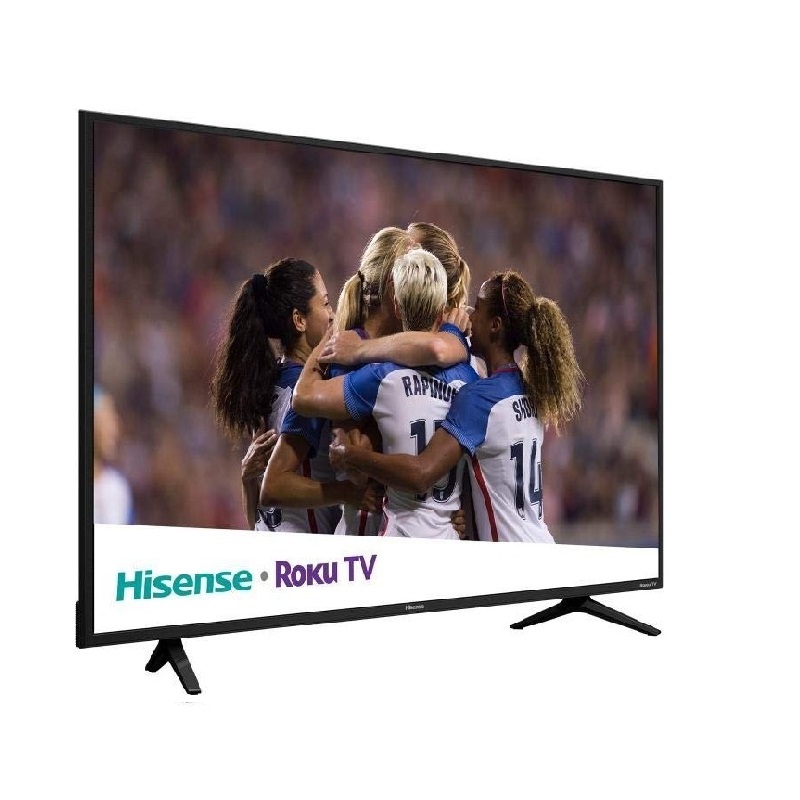 Pantalla Smart TV Hisense LED de 50 pulgadas 4K/UHD 50R6E con Roku
