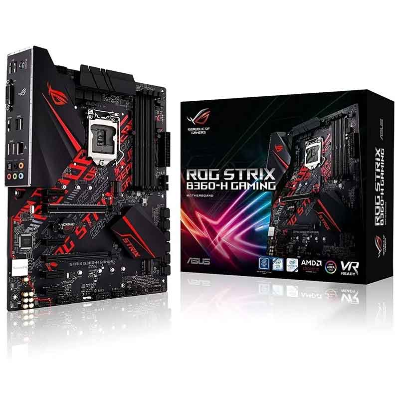 Tarjeta Madre ASUS ROG STRIX B360-H GAMING DDR4 Socket 1151