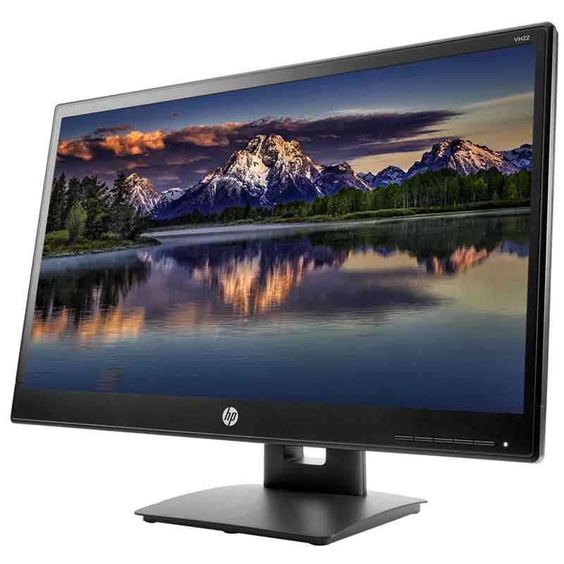 Monitor HP VH22 21.5 Full HD VGA DVI DisplayPort V9E67AA#ABA