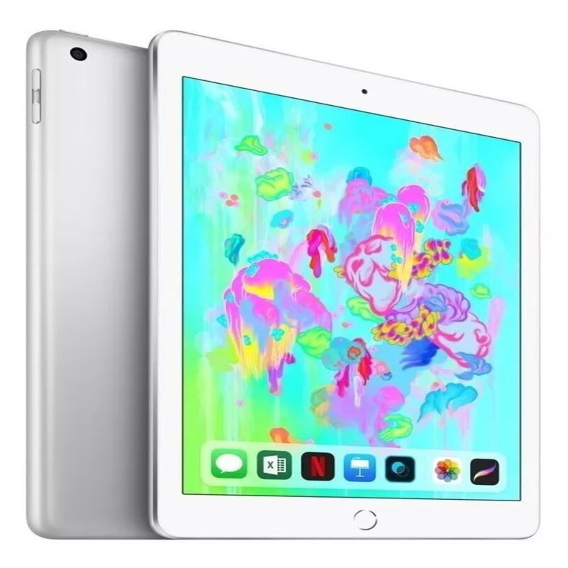 Apple iPad 6 32gb 9.7pg Sellada Plata