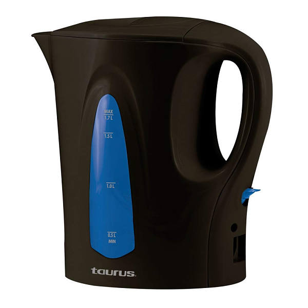 Hervidor De Agua Taurus 1.7 Litros color negro Cable Removible modelo JUNO 