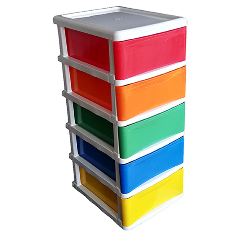 Cajonera de Plastico 5 niveles Grande FoodKeepers