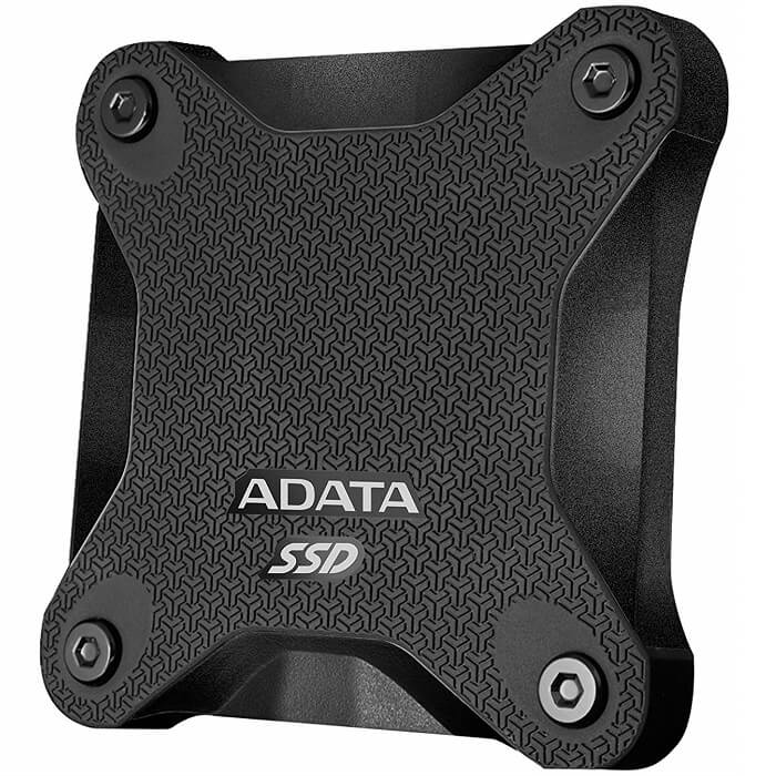 Unidad Estado Solido SSD Externo Adata SD600Q 240GB USB 3.1 Negro ASD600Q-240GU31-CBK