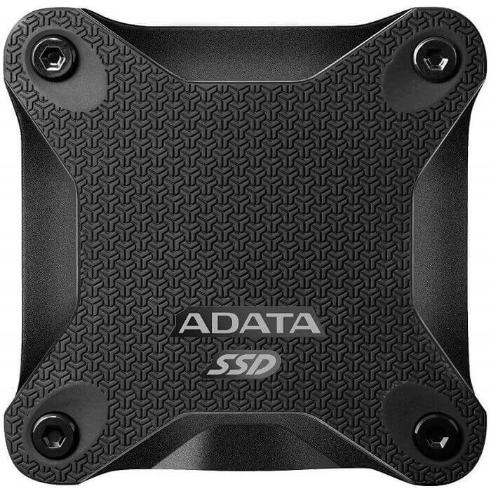 Unidad Estado Solido SSD Externo Adata SD600Q 240GB USB 3.1 Negro ASD600Q-240GU31-CBK