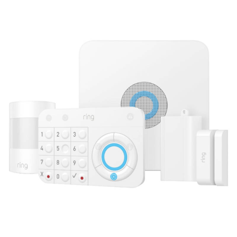 Alarma De Seguridad Para El Hogar Ring Inalambrico Compatible Con Alexa