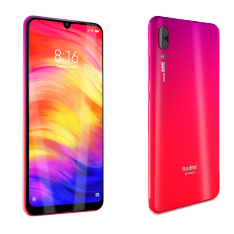 Celular Xiaomi Redmi Note 7 64gb 4gb Ram 4g Lte Dual Sim Rojo Nebula 2083