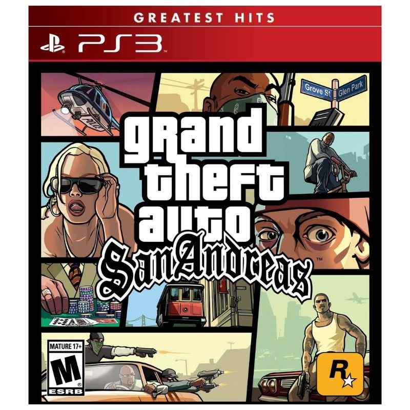 Grand Theft Auto San Andreas Ps3