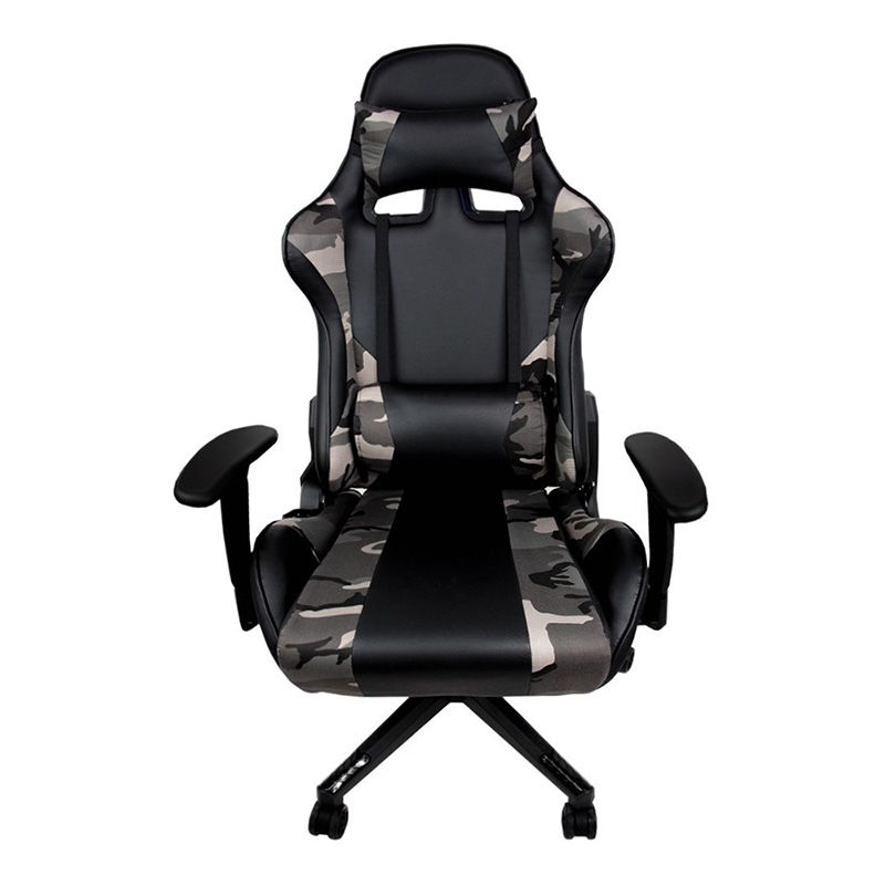 Silla Gamer Camuflaje Premium Ergonomica Reclinable 200Kg Edicion Especial Gaming Videojuegos Pc