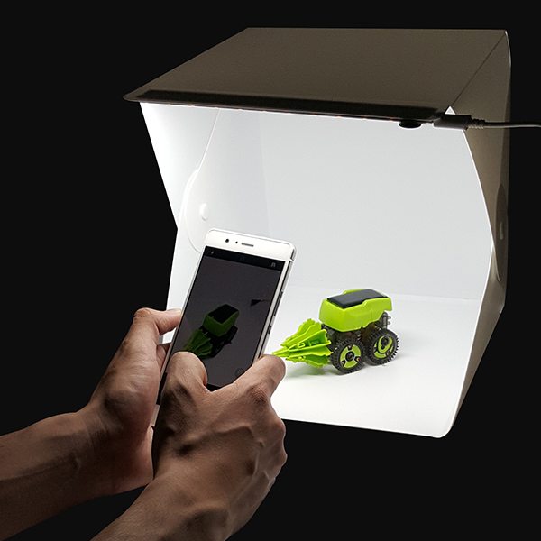 Mini Estudio Fotográfico Ideal Para Tomar Fotografías Profesionales, Con Excelente Iluminación, Diseño Compacto Y Portable, Diferentes Fondos