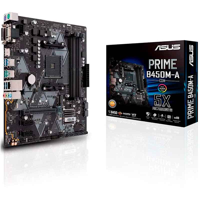 Kit Actualizacion Gamer ASUS AMD RYZEN 5 3600 8GB  PRIME B450M 