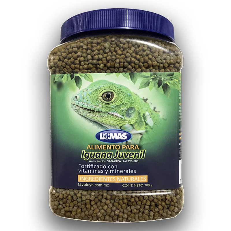 Alimento Para Iguana Verde Sabor Platano 700 g