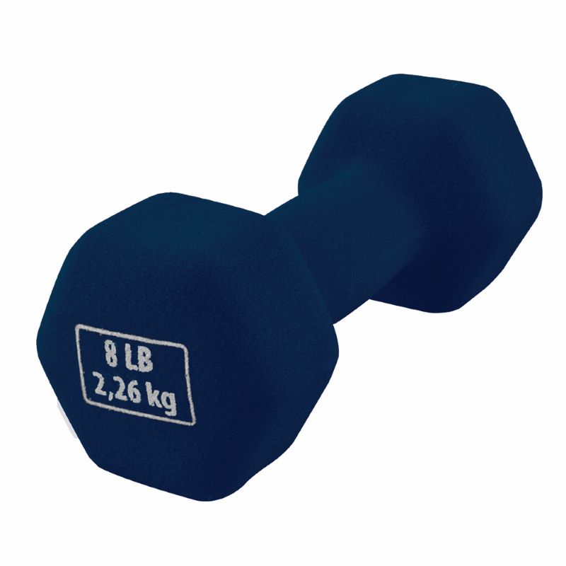 Mancuerna De Neopreno 8Lb Azul Bw-Bfapm8Lb