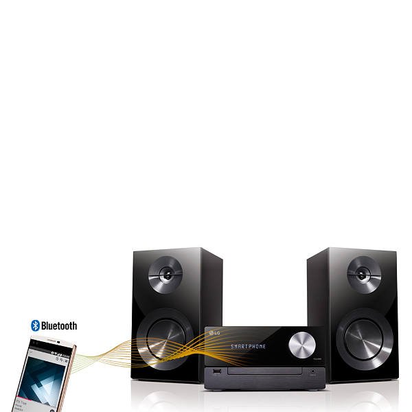 Microcomponente LG Servicio de música en línea vía Bluetooth  de 100 W modelo CM2460