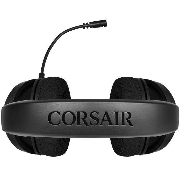 Diadema Corsair HS35 Stereo Gaming Headset 3.5mm Carbon CA-9011195-NA
