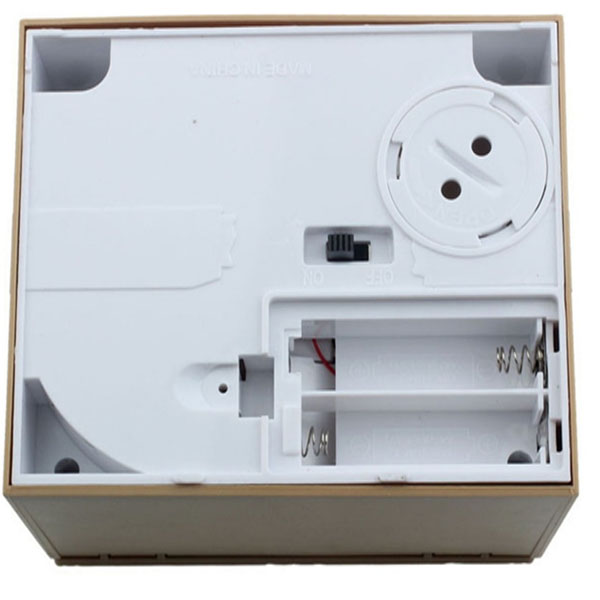 Alcancía Roba Monedas Gato con Sonido Fresas