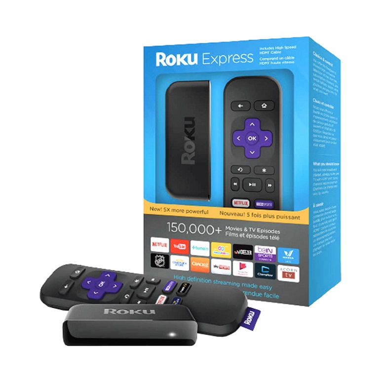 Roku Express Smart TV Reproductor Streaming HD Nuevo