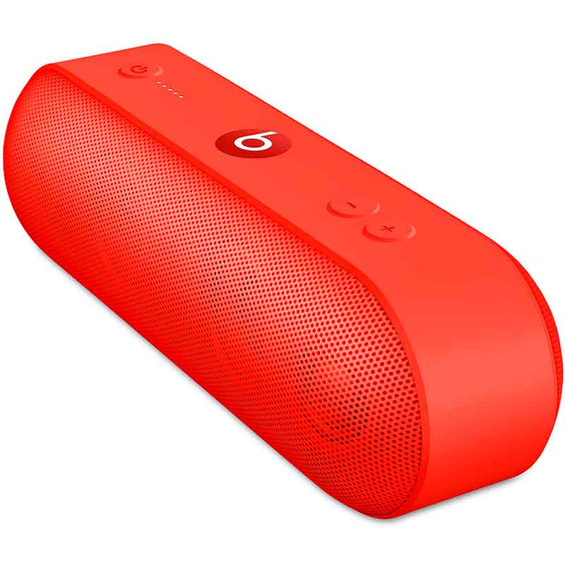 Bocina Bluetooth Portatil BEATS BY DRE Pill Estereo Aux 3.5 Recargable Manos Libres Puerto Carga Iphone Rojo APP-ML4Q2LL/A