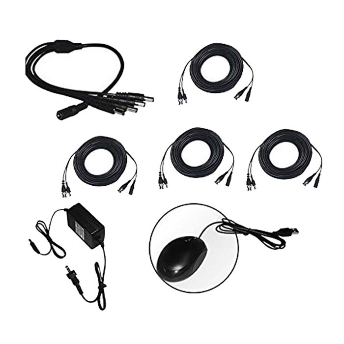 Kit Cctv Video Vigilancia 4 Cámaras Ahd Alta Definición 1080p Dvr Seguridad Circuito Cerrado