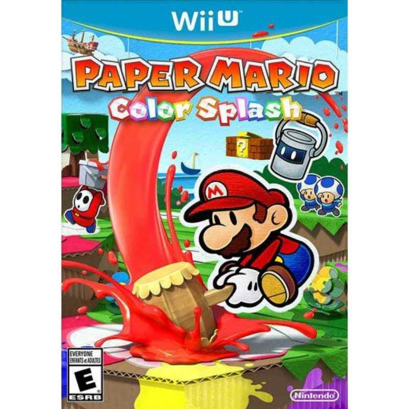 Wii U Paper Mario Color Splash