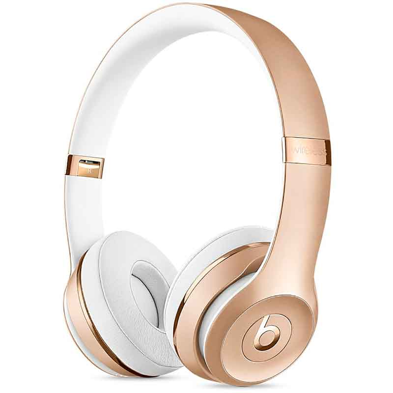 Audifonos BEATS BY DRE Solo3 On-Ear Bluetooth Wireless USB 3.5mm Dorado Mate APP-MR3Y2LL/A