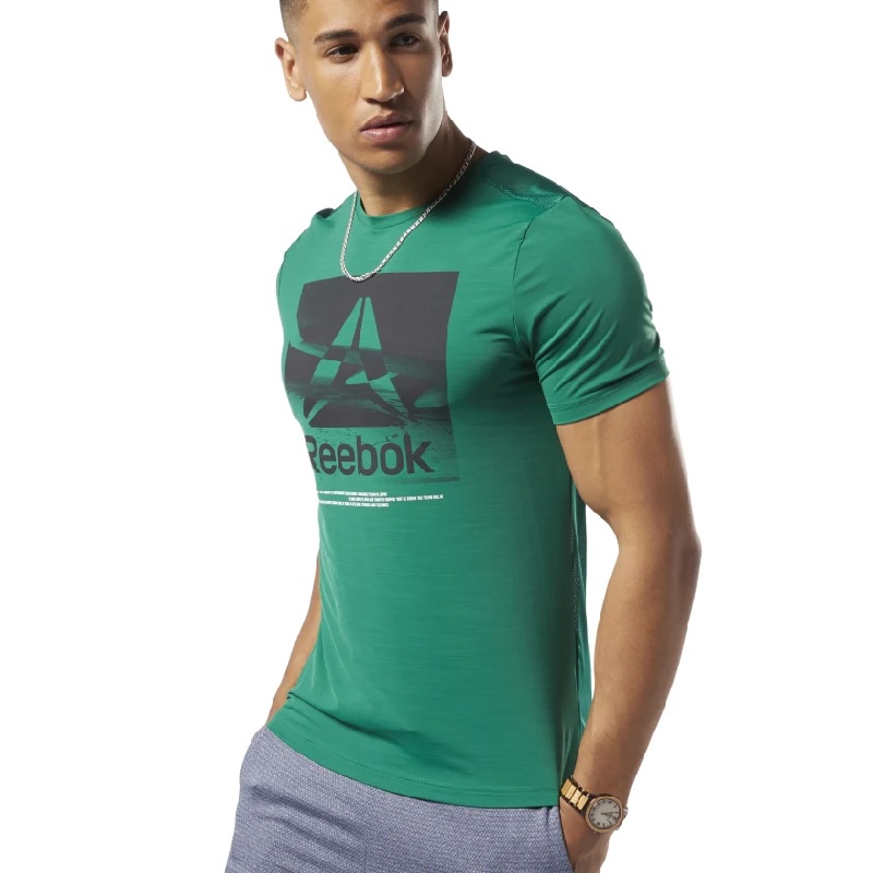 REEBOK CAMISETA WORKOUT READY ACTIVCHILL GRAPHIC CABALLERO