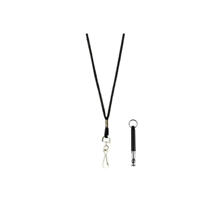 Giveet Silbato de Perro para Detener el ladrillo - Regulable frecuencia Ultrasónica de Control de Corteza Herramienta de Entrenamiento para Perros - con Correa de cordón Gratis