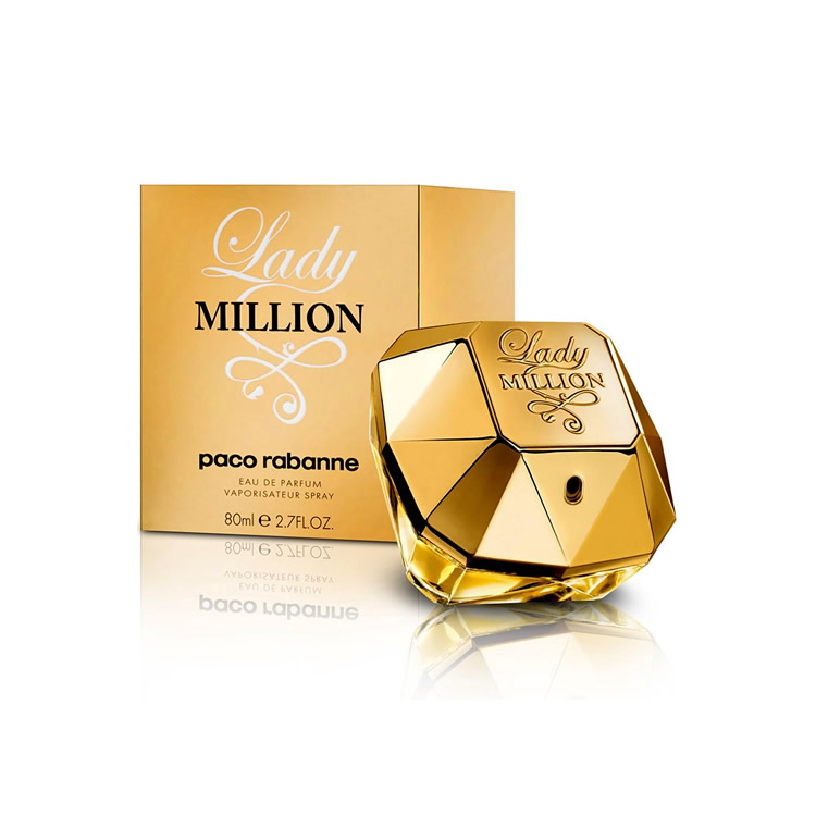 Perfume Para Dama Paco Rabanne LADY MILLION Eau de Parfum 80 ml