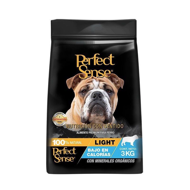 3Kg Alimento Croquetas Perro Perfect Sense Light Adulto