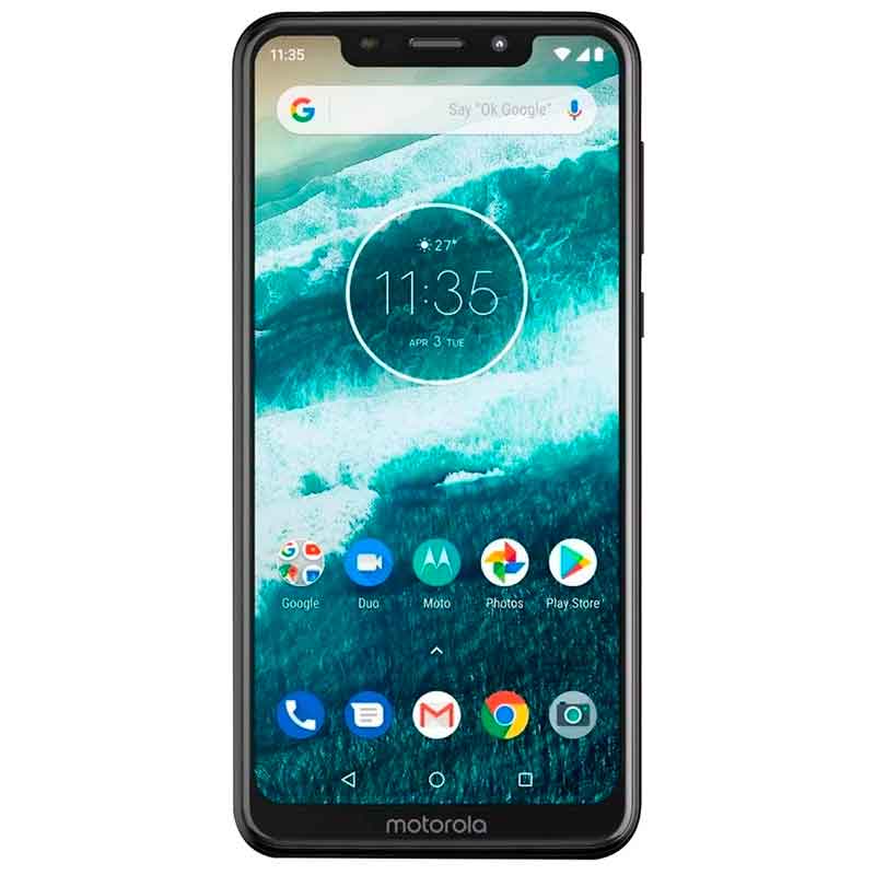 Celular MOTOROLA Moto One 4GB Ram 64G Octa Core Android 9 Negro 