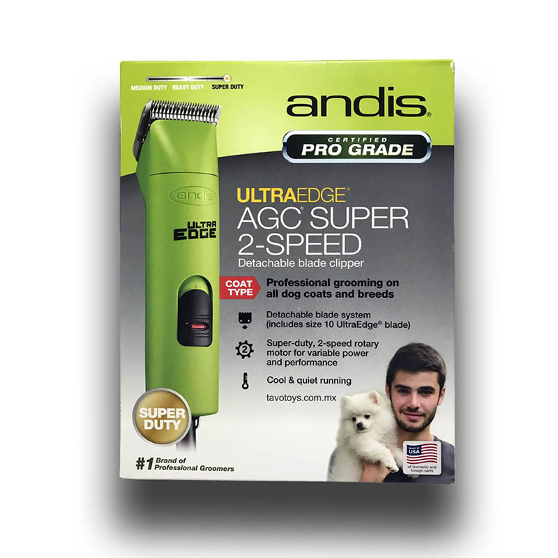 Maquina Andis Rasuradora Para Perros Verde 2 Vel Estetica Canina