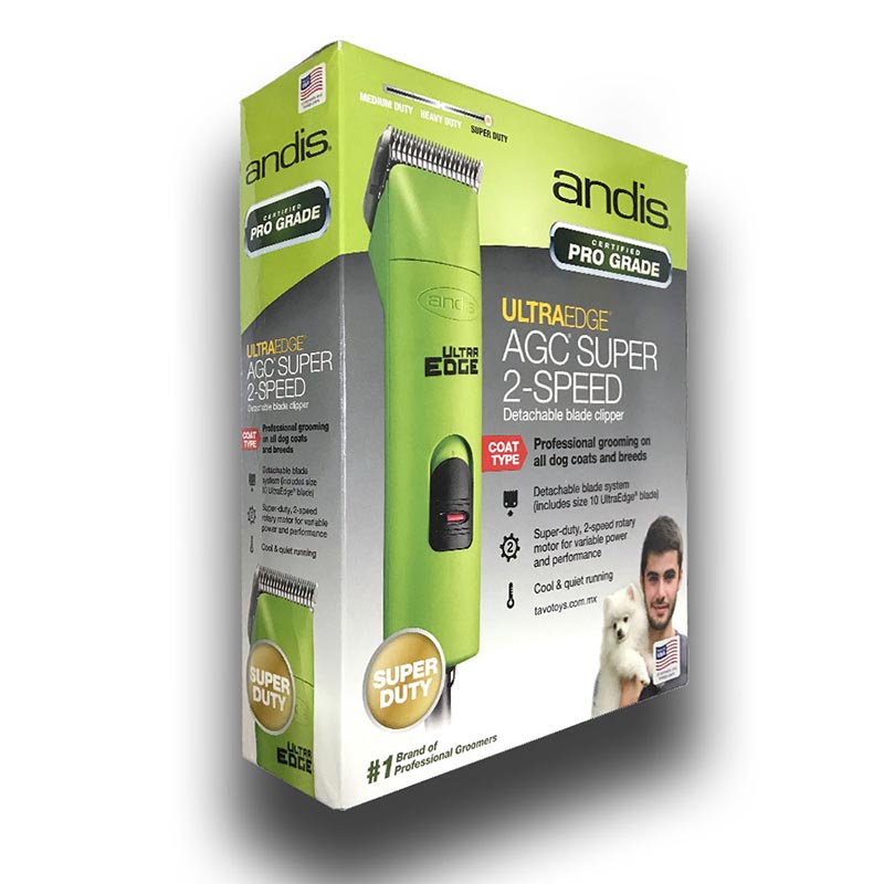 Maquina Andis Rasuradora Para Perros Verde 2 Vel Estetica Canina