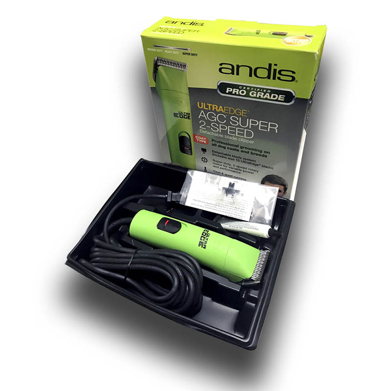 Maquina Andis Rasuradora Para Perros Verde 2 Vel Estetica Canina