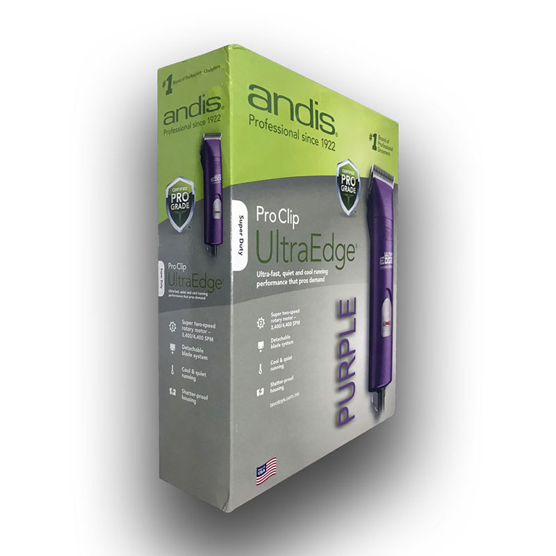 Maquina Andis Rasuradora Para Perros Morada 2 Velocidades Estetica Canina Profesional Cortadora