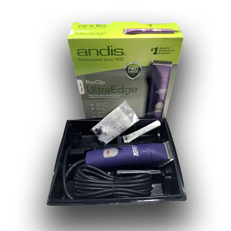 Maquina Andis Rasuradora Para Perros Morada 2 Velocidades Estetica Canina Profesional Cortadora