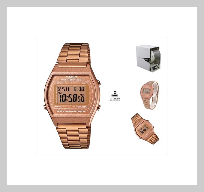 Reloj Casio B640 Rosa Dama Vintage