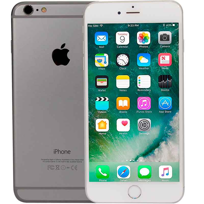 Celular APPLE iPhone 6 Plus 64GB Dual Core iOs A8 Silver PRODUCTO OPEN BOX, NUEVO SOLO CAJA ABIERTA