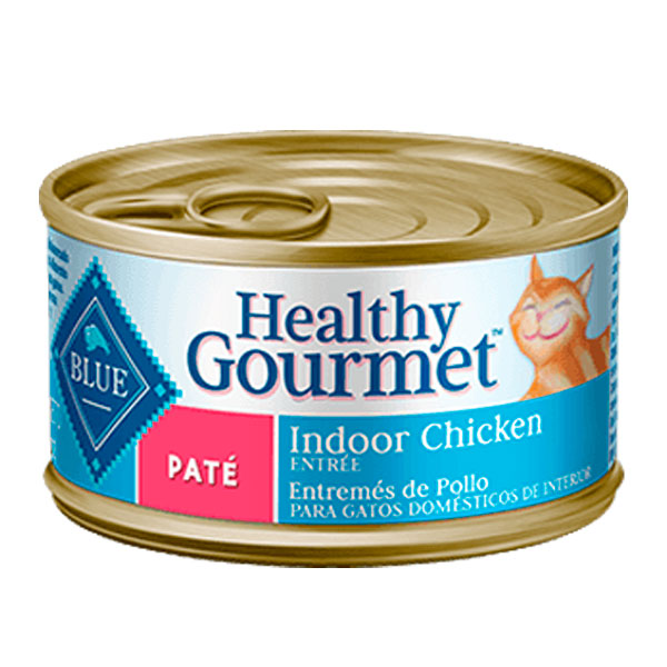 Blue Alimento Húmedo Para Gato Adulto Entrada De Pate De Pollo Indoor 900 Gr