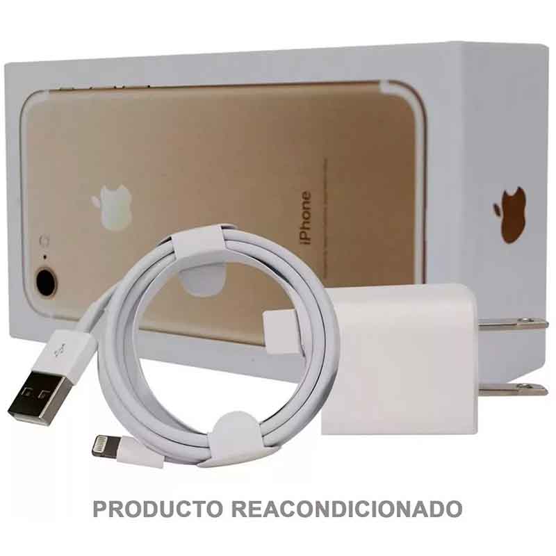 Celular iPhone 7 128gb iOS 12 Video 4k Liberado Gold ReAcondicionado