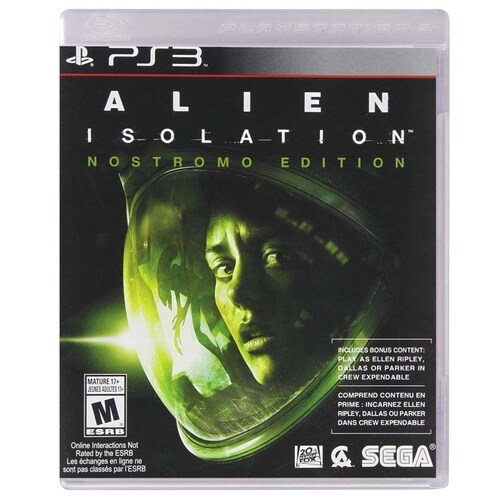 Ps3 Juego Alien Isolation Compatible Con Playstation 3