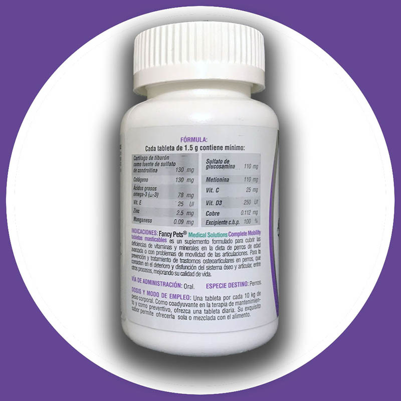 Glucosamina Para Perro Glucosamina Y Condroitina 60 Tabletas Masticables