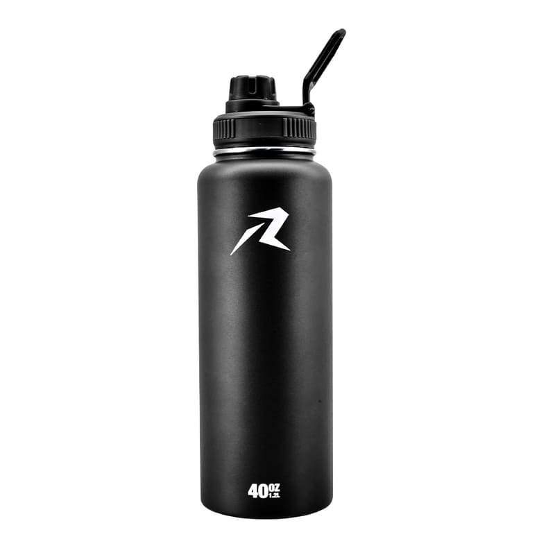 Redlemon Termo De Acero Inoxidable Con Aislamiento Térmico Para Agua Fría O Caliente, De 40 Oz (1.2 Litros)