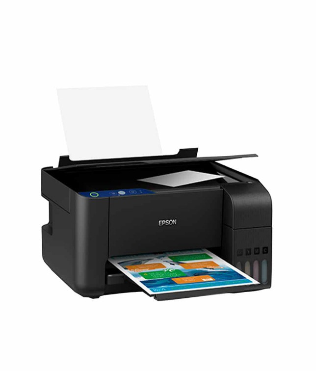 multifuncional epson l3110, ppm 33 negro/15 color, tinta continua, ecotank,  usb