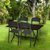 Smart Garden - Set de 4 sillas para Exterior e Interior - Super Resistentes - Gris Oxford 