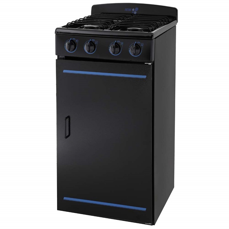 Estufa a Gas IEM 20" Negro PIG5101N