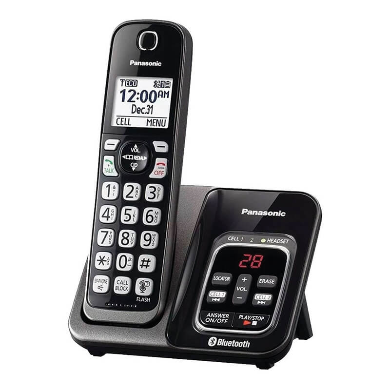 Telefono Inalámbrico Panasonic Con Bluetooth Y Contestadora