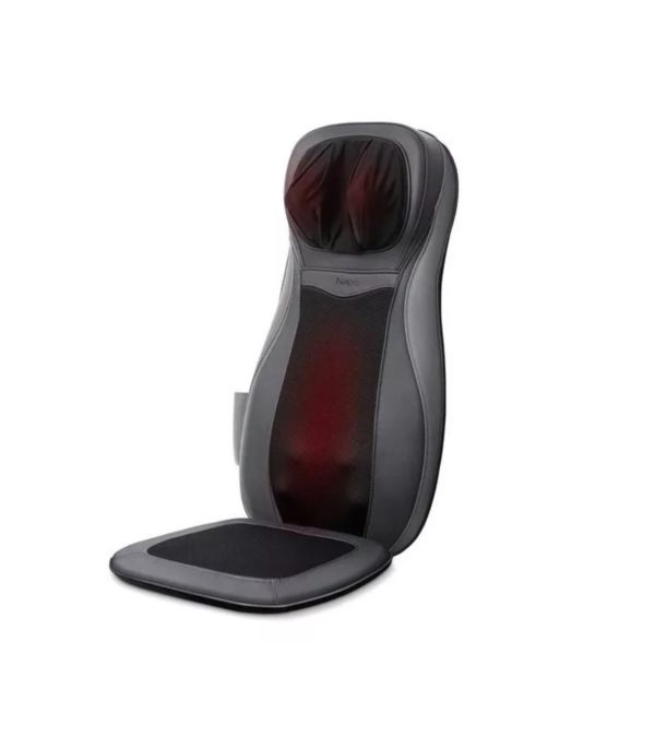 Asiento De Masaje De Espalda Y Cuello De Lujo Gris Modelo Shiatsu