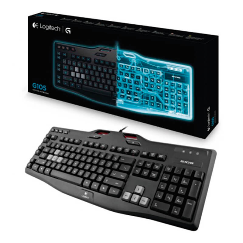 Teclado Especial Para Gamer Y De Computadora Logitech