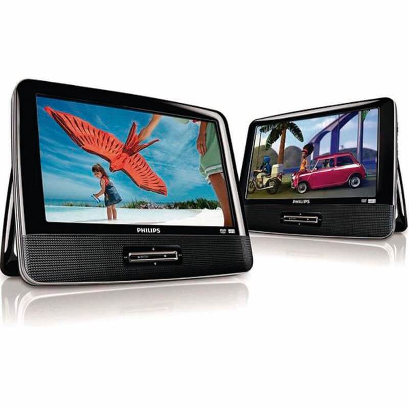 Dos Dvd pantalla para  Automovil de 9 Pulgadas Led Multiregion Mp3