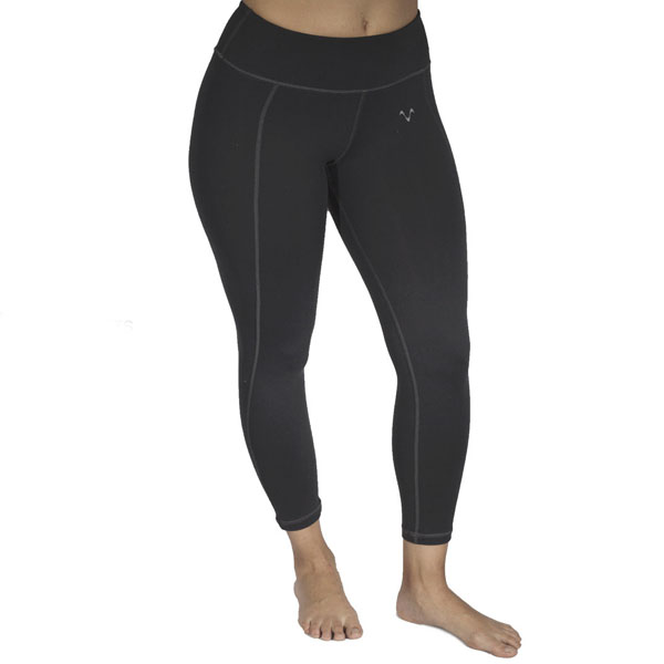 Leggins Gris Oxford Mayor Suavidad Para Dama Aum Sports