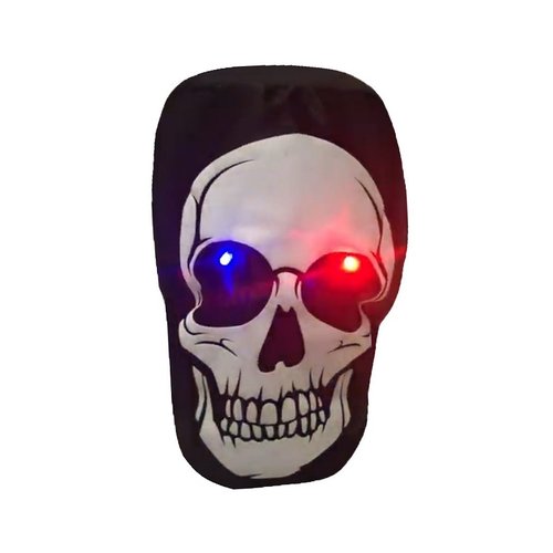 Disfraz de Halloween Calaca Esqueleto Niños Calavera Muerte Ojos Luz LED  - Disfraces TuDi